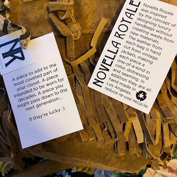 Gorgeous Novella Royale Heirloom Jerry Bag - One of One.  NWT - Picture 10 of 16